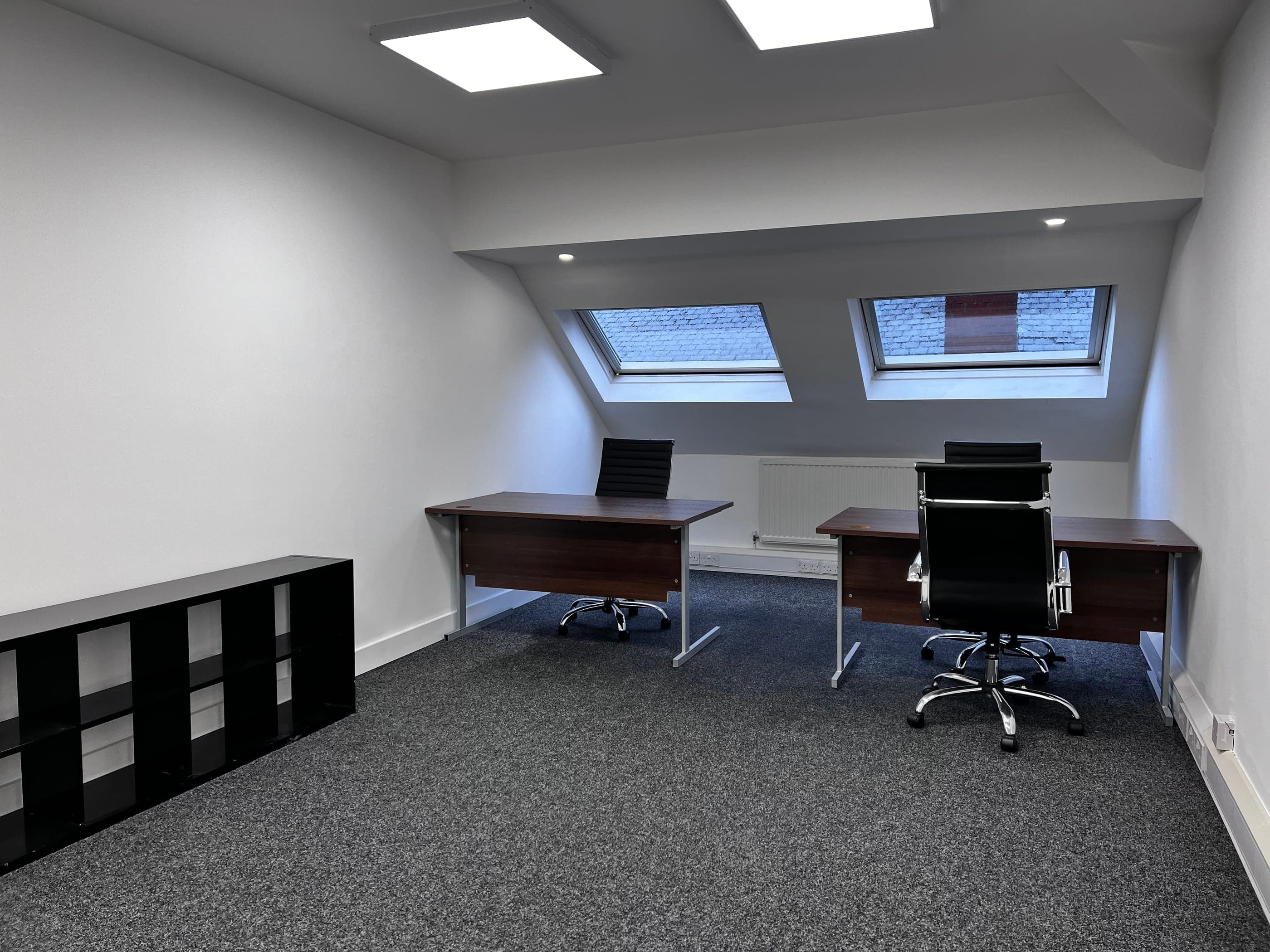Top floor offices at 6 Butts Court, Leeds